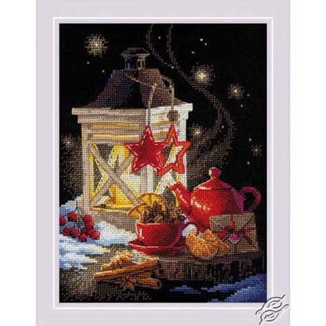 Riolis Winter Tea Time Gsrc Cross Stitch Kit Jk S Cross Stitch