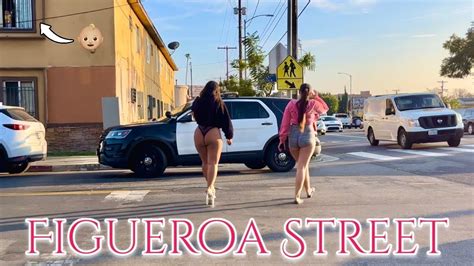 Figueroa Street 🌞 Los Angeles California 4k 🇺🇸 Youtube