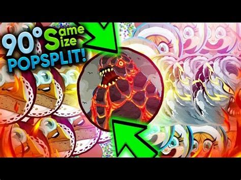 Monster New Bigger Size Popsplit Maxed Agario Popsplit Agar Io