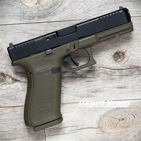 Glock Gen Mos Od Green Cerakote Services