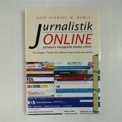 Jual Buku Jurnalistik Online Panduan Mengelola Media Online Nuansa