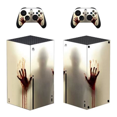 Kit Autocollants Pour Xbox Series X Walking Dead Sticker Skin Pour