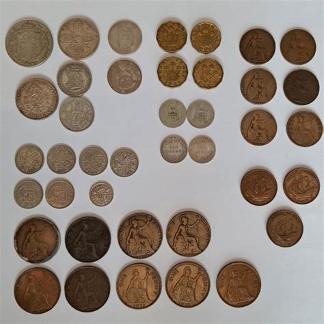 United Kingdom. Collection of coins (40 pieces) - Catawiki