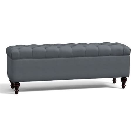 Lorraine Tufted Upholstered Queen Storage Bench Tufted Storage Bench Upholstered Storage