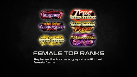 TekkenMods - Female Top Ranks