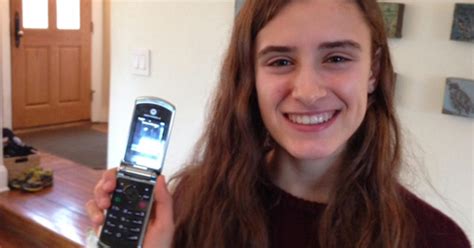 Stories From Main Street Teenage Girl Ditches Smartphone For Flip