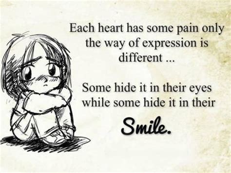 Quotes About Smiles Hiding Pain Quotesgram