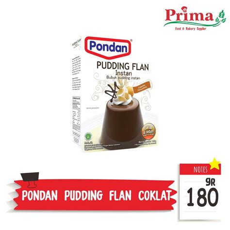 Jual Pondan Pudding Flan Coklat Gr Shopee Indonesia