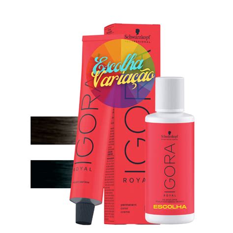 Kit Ox Colora O Igora Royal Tintura Permanente Schwarzkopf Do Ao