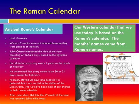 History Of Roman Calendar - Sibel Drusilla