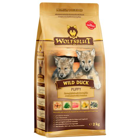 Wolfsblut Wild Duck Welpen Ente Und Kartoffel 2kg Bei REWE Online