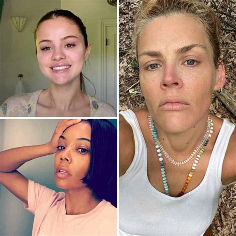 Celebrities Go Makeup-Free, Embrace Their Natural Beauty