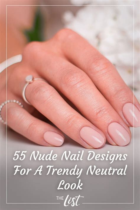 Nude Nail Designs For A Trendy Neutral Look The List Nude Nails Nail Designs Nude Nail