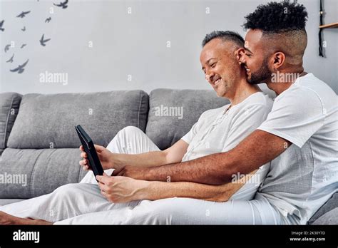 Gay Men Sofa Hi Res Stock Photography And Images Alamy