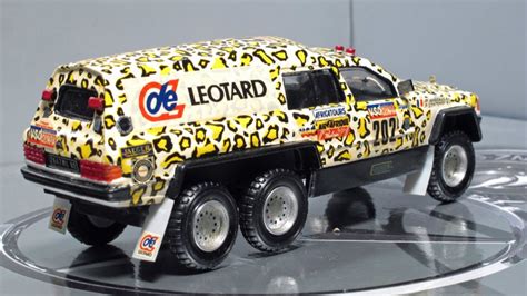 Mercedes Benz 190GE De LEOTARD Leopard 202 Dakar 1985 Mb143 Ru