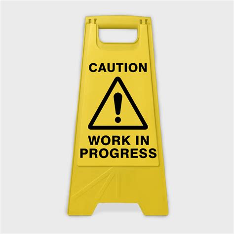 Caution Work In Progress Buy Now