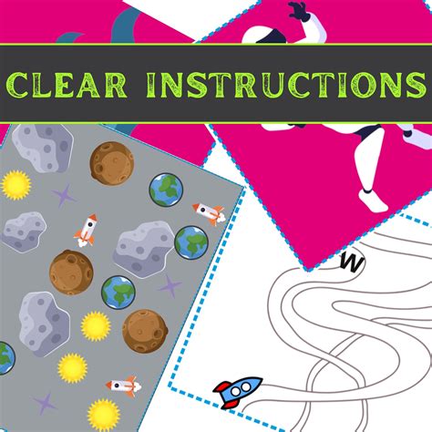 Space Escape - Kids Escape Room Game Printable (Ages 5-8) – PaperEscapeCo