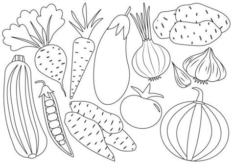 150 Desenhos De Verduras Para Imprimir E Colorir Pintar