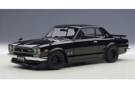 AUTOart Nissan Skyline GT R KPGC10 Tuned Version Black 77443 Modelcar