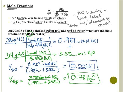 ShowMe - mole fraction