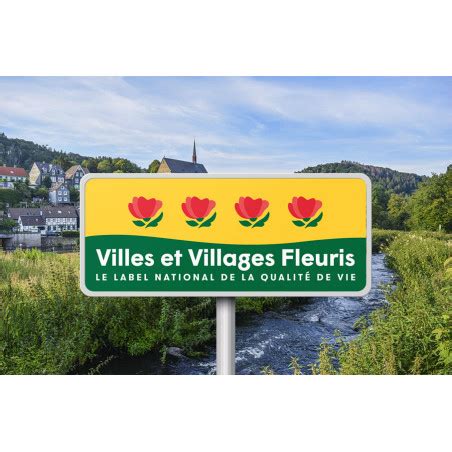 Panneau Villes Et Villages Fleuris I Wp Signalisation