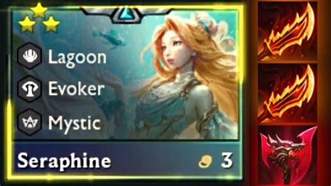 3 Star Seraphine ⭐⭐⭐ Dravens Axe Fastest Stacks Set 7 5 Tft