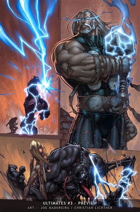 Joe Madureira Ultimates Thor Comic Marvel Comic Character Marvel