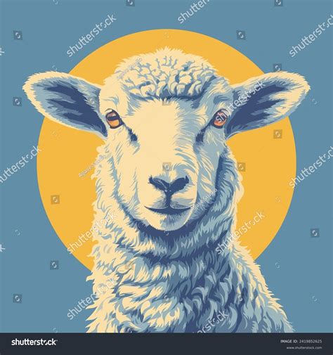 4,668 Lamb Face Drawing Images, Stock Photos, and Vectors | Shutterstock