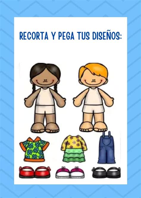 Recorta y colorea tus propios diseños profe social