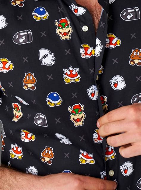 Super Mario B Sewichte Hemd Opposuits Kost Mpalast