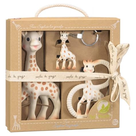 Coffret Trio Sopure Sophie La Girafe Made In Bébé