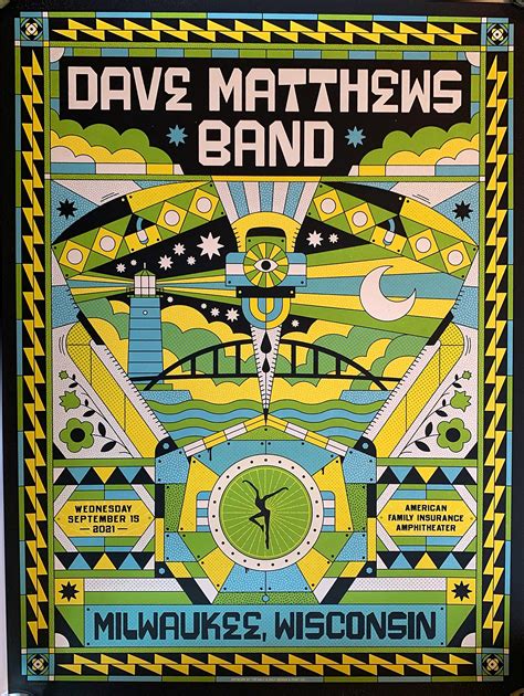 Dave Matthews Band Live Poster