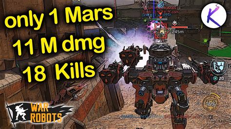 1 Mars 11 2 M Damage Extreme War Robots Gameplay WR New Robot Update 8