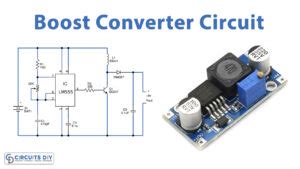 Boost Converter Circuit Using 555 Timer IC