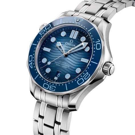 Omega Seamaster Diver 300M Co Axial Master Chronometer 42mm Sommer Blau