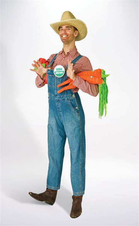 Organic Farmer Costume Mens Halloween Costumes Savers Australia