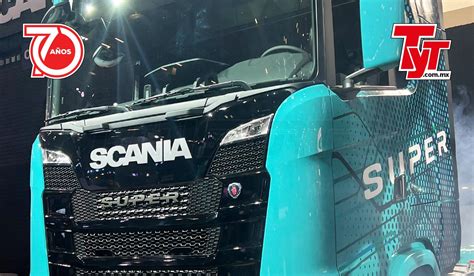 Scania M Xico Coloca Super En Expo Transporte Anpact Revista Tyt