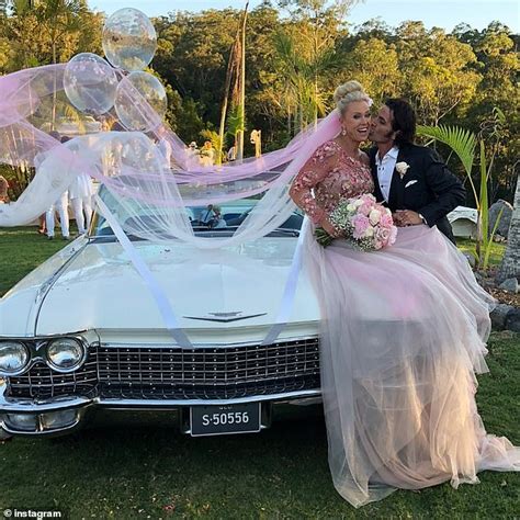 Lisa Curry Shares Loving Throwback Photo Of Her Wedding Day With Mark