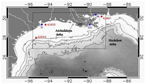 Gulf Of Mexico Latitude And Longitude