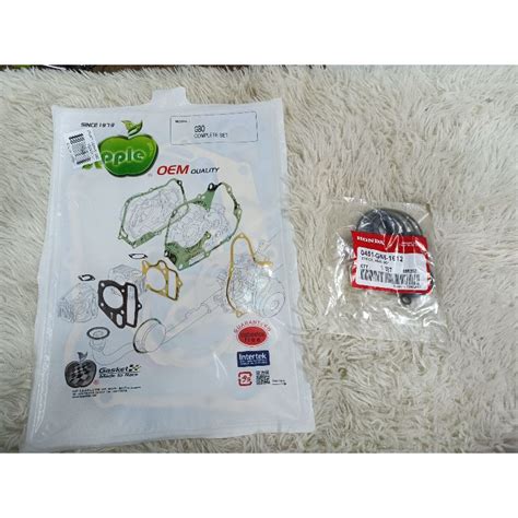 Honda Gbo Gbo J Gboj Overhaul Gasket Apple Full Set Overhaul Oil Seal