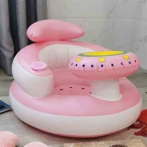 Jual Treehub Kursi Sofa Tiup Pvc Tempat Belajar Duduk Bayi Baby Infant