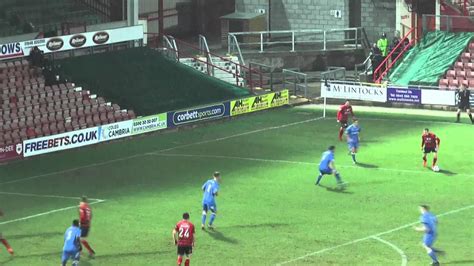 Fa Trophy Wrexham Vs Stockport County Match Highlights Youtube