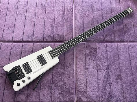 Rare Vintage Newburgh USA White Steinberger XL2ADB DB Reverb