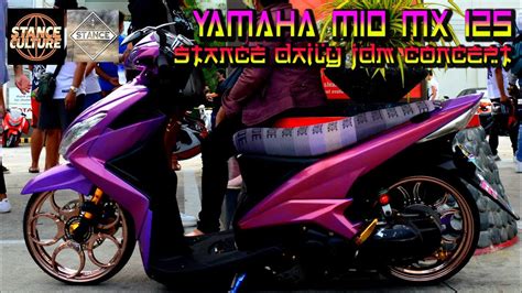 Yamaha Mio MX Stance Daily JDM Concept EP 41 YouTube