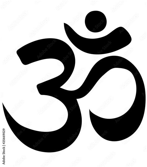 om vector symbol aum Stock Vector | Adobe Stock