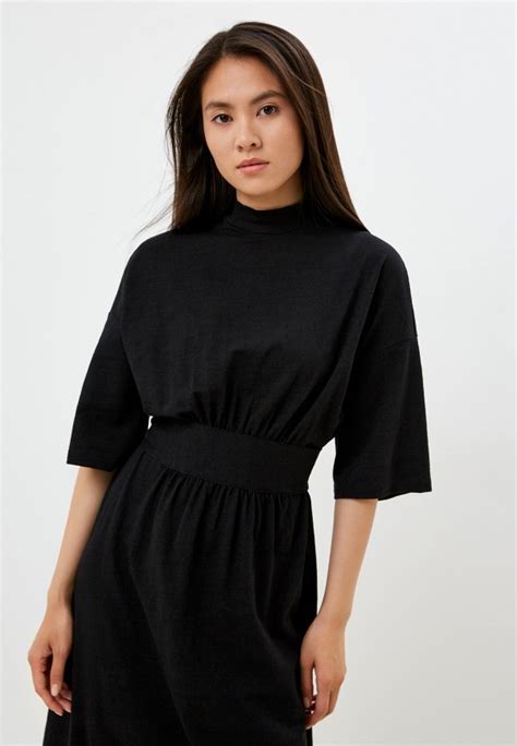 Платье United Colors of Benetton, цвет: черный, RTLABY670301 — купить в ...