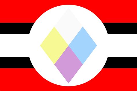 Flag For The Order Of Diamonds A Order In Steven Universe Rvexillology