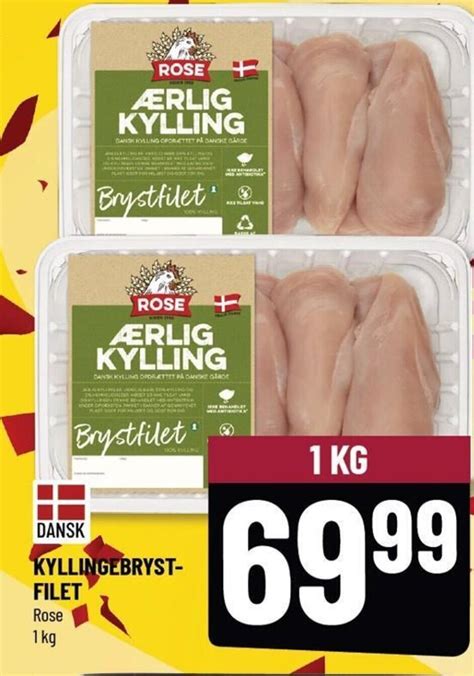 Kyllingebryst Filet Tilbud Hos L Vbjerg