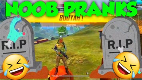 Free Fire Ultimate Noob Pranks In Classic Match Noob Pranks With