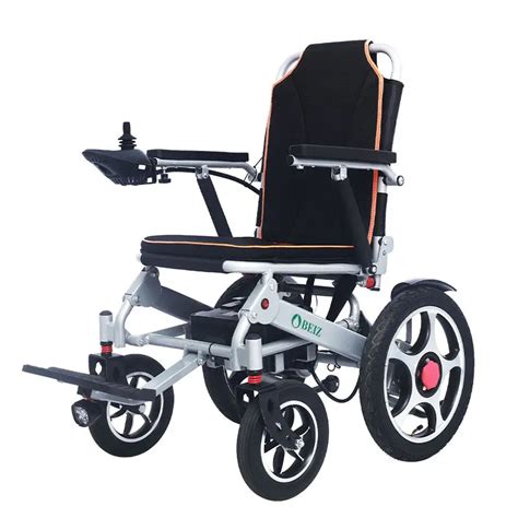 BEIZ New Arrival 30KG Portable Folding Electric Wheelchair With 4 Shock